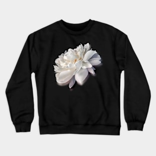 Gorgeous white peony Crewneck Sweatshirt